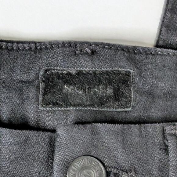 Mother Guilty Glitter Racer 24 Black Skinny Jeans Luxe Athleisure Street Style - Picture 11 of 12